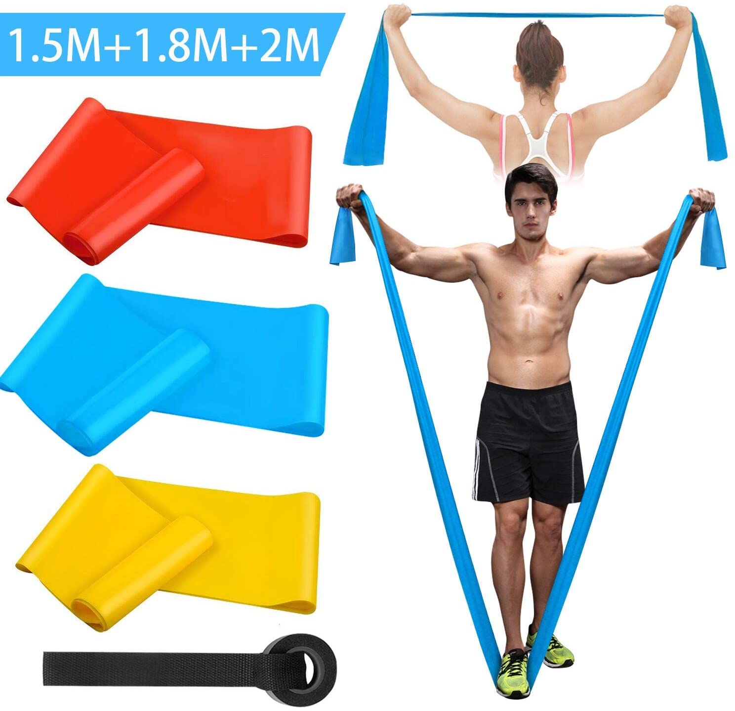 Elastic Fitness Bands 3Pcs Res - Finger Tape Athletic review and price
