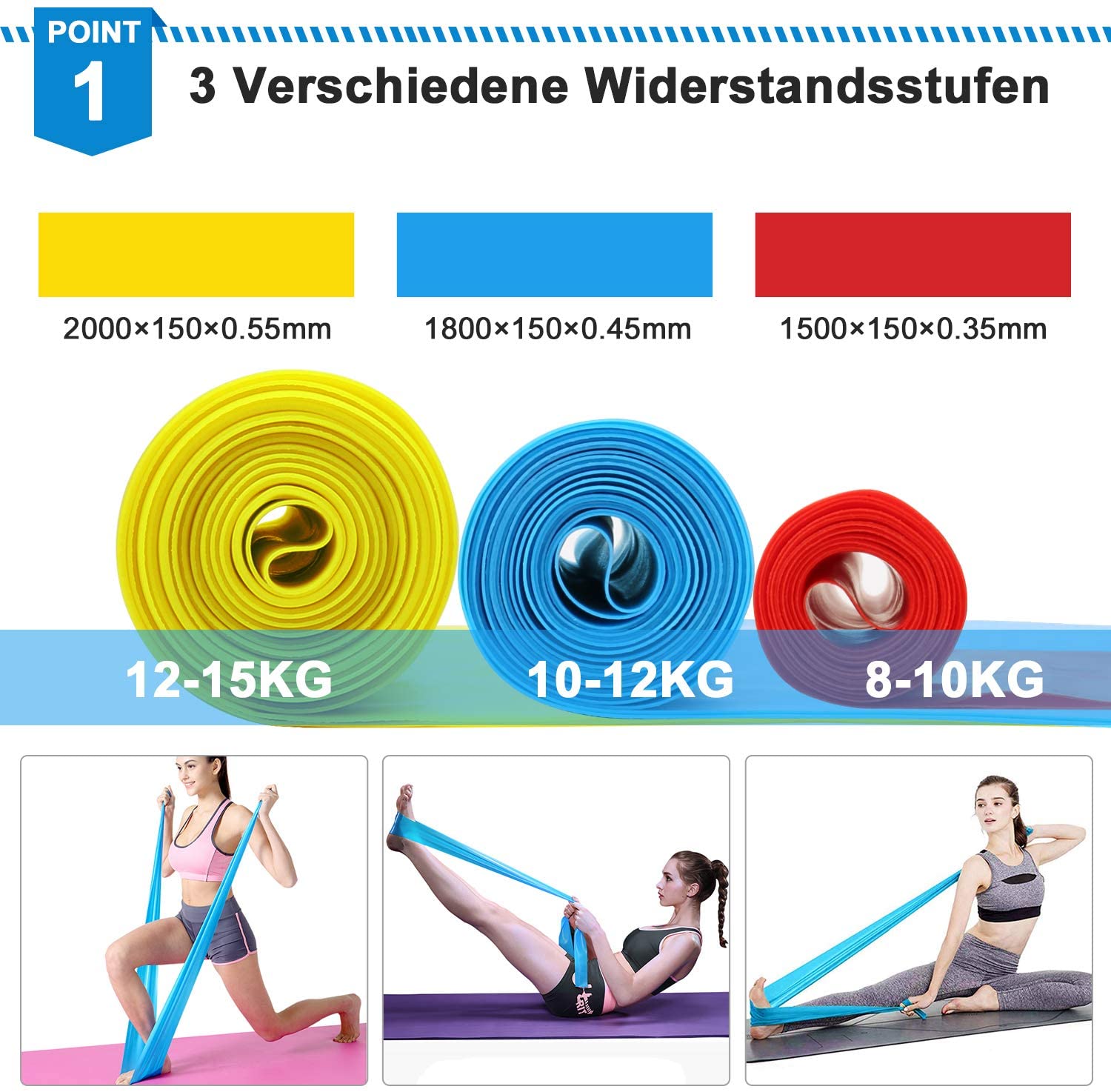 Elastic Fitness Bands 3Pcs Res - Finger Tape Athletic review and price
